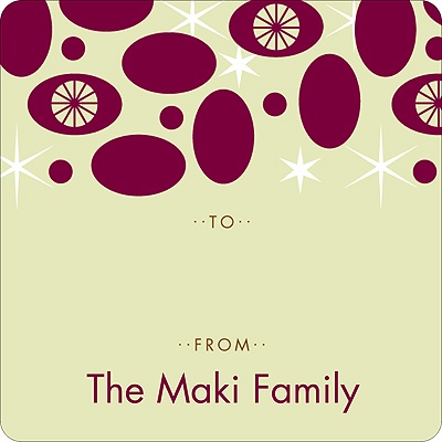 THE GOLDEN TICKET -- BOY PHOTO BIRTH ANNOUNCEMENT, 2in. x 4in. Folded Holiday Card