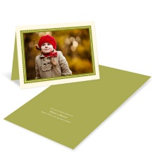 Picture Frame -- Recycled Photo Christmas Card