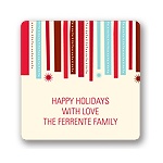 Christmas Ribbon -- Christmas Gift Stickers