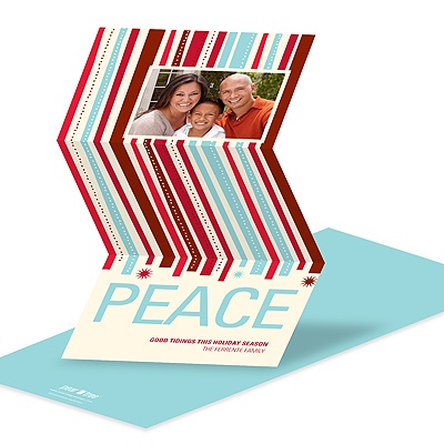 Peace Flows Down -- Photo Christmas Card