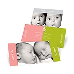 Peek-A-Boo -- Photo Birth Announcements