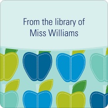 Mod Apples -- Blue Book Sticker