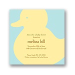 Quack! -- Baby Shower Invitation