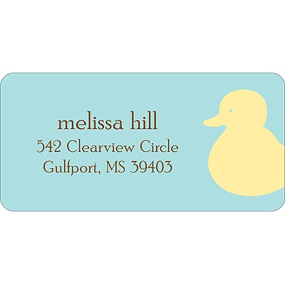 Quack! -- Address Label