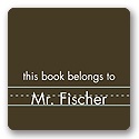 Chalk Board -- Book Sticker