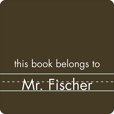 Chalk Board -- Book Sticker