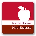Apple A Day -- Red Book Sticker