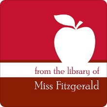 Apple A Day -- Red Book Sticker
