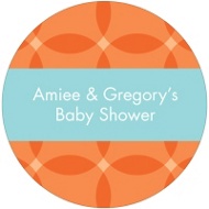 Circle Overlays in Orange 