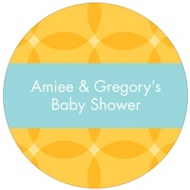 Circle Overlays in Yellow 