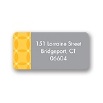 Togetherness -- Yellow Address Label