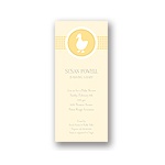 Ducky -- Baby Shower Invitation
