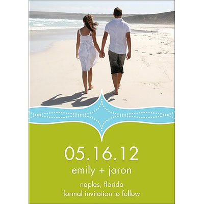 Elegant Swirls -- Save the Date