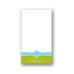 Elegant Swirls -- Personalized Note Cards