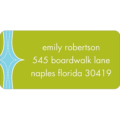 Elegant Swirls -- Return Address Labels