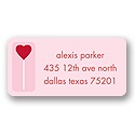 Sweet Love -- Valentine's Day Address Label