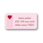 Sweet Love -- Valentine's Day Address Label