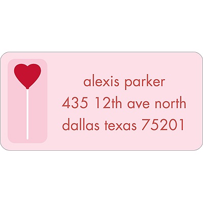 Sweet Love -- Valentine's Day Address Label