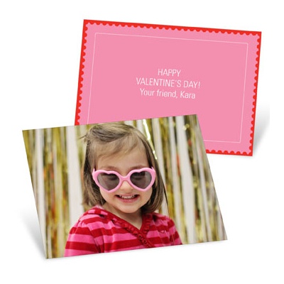 Photo Op Horizontal -- Valentine's Day Cards for Kids