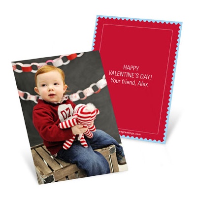 Photo Op Vertical -- Valentine's Day Cards for Kids