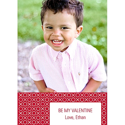 XOXO, Repeat! -- Valentine's Day Photo Card