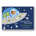 Out of this World -- Kid's Valentine's Day Card