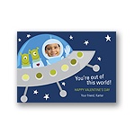 Out of this World -- Kid's Valentine's Day Card