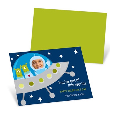 THE GOLDEN TICKET -- BOY PHOTO BIRTH ANNOUNCEMENT, 2in. x 4in. Folded Holiday Card
