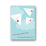Plane Cool -- Kid's Valentine's Day Card