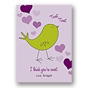 Tweet -- Kid's Valentine's Day Card