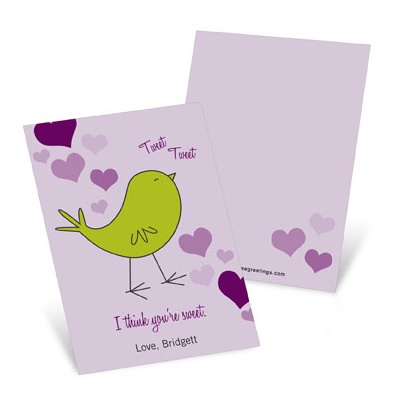 Tweet --  Valentine's Day Cards for Kids