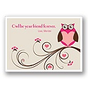 Owl Be -- Kid's Valentine's Day Card