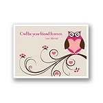 Owl Be -- Kid's Valentine's Day Card
