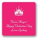 Magical -- Valentine's Day Gift Tag Sticker