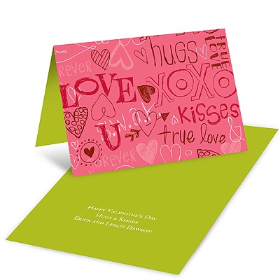 Doodles -- Kid's Valentine's Day Card