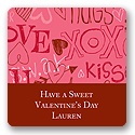 Doodles -- Valentine's Day Gift Tag Sticker