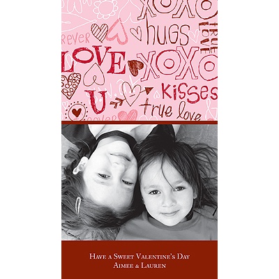 Doodles -- Photo Valentine's Day Card