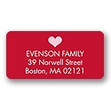 Sweetheart -- Valentine's Day Address Label