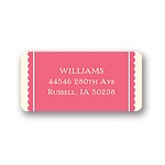 Fancy Love -- Pink Valentine's Day Address Label