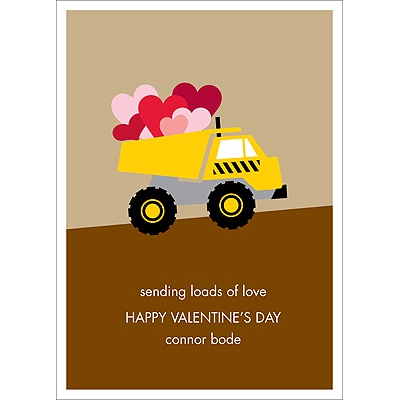 Loading Zone -- Kid's Valentine's Day Card
