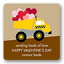 Loading Zone -- Valentine's Day Gift Tag Sticker