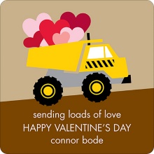 Loading Zone -- Valentine's Day Personalized Stickers