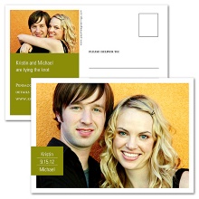 Picture Perfect -- Horizontal Save the Date Postcard