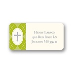 Faith -- Green Address Label
