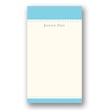 Simplicity -- Blue Personalized  Note Card
