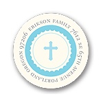 Simplicity -- Blue Address Labels