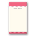 Simplicity -- Pink Personalized  Note Card
