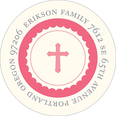 Simplicity -- Pink Address Labels