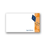 Time to Soar -- Blue Personalized Note Card