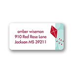 Time to Soar -- Red Address Label